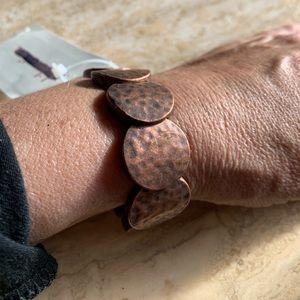 Copper stretchy bracelet